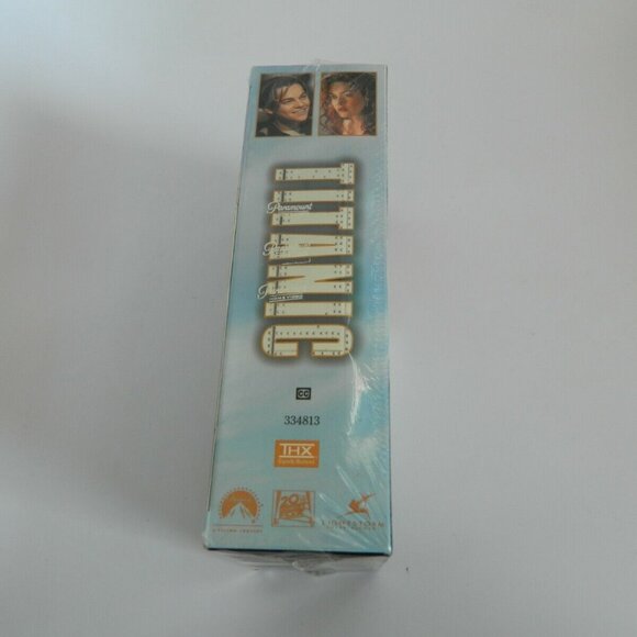 Titanic NEW Old Stock VHS 2 Tape Box Set THX Digitally Mastered NEW Sealed - Picture 4 of 4